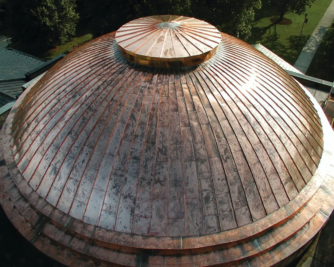 Craftsman Roofing crew installing a new roof in Village Builders